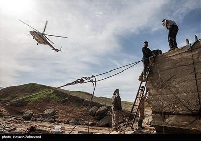 Basij Special Forces Take Aerial Practice