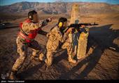 Basij Special Forces Take Aerial Practice