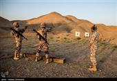 Basij Special Forces Take Aerial Practice