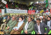 سمنان| اجتماع بزرگ 4000 بسیجی شهرستان دامغان برگزار شد