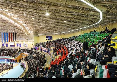 اجتماع عظیم بسیجیان اردبیل در سالن شش هزار نفری رضازاده اردبیل