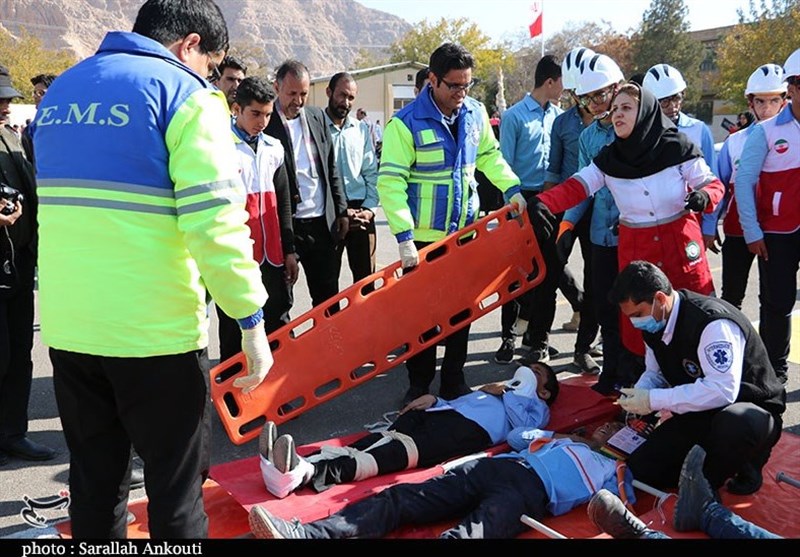 مانور ایمنی و زلزله در مدارس کرمان به روایت تصویر