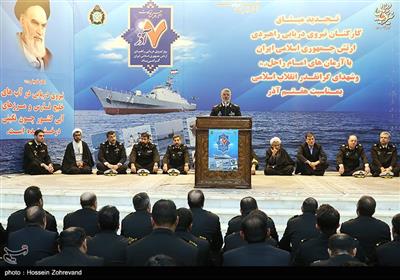 سخنرانی امیر دریادار «حسین خانزادی» فرمانده نیروی دریایی ارتش