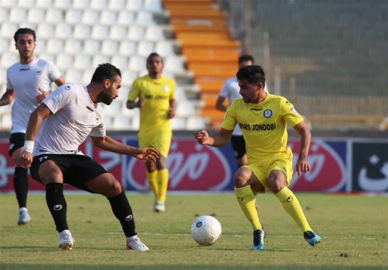 لیگ برتر فوتبال| غافلگیری یک نیمه‌ای پارس جنوبی مقابل شاهین