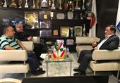 دیدار اسکندری با رئیس فدراسیون بیلیارد و اسنوکر لبنان