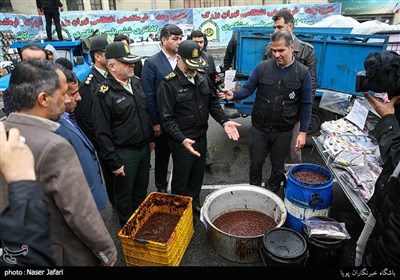 بازدید سردار رحیمی از سی و یکمین مرحله از طرح رعد