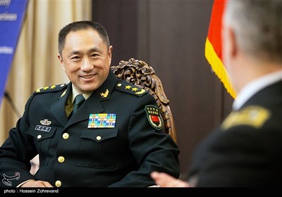 سپهبد شائو یوئان مینگ معاون روابط بین الملل ارتش چین