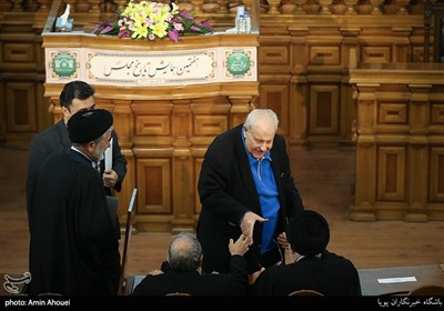 صلاح زواوی سفیر فلسطین در ایران در هفتمین همایش تاریخ مجلس