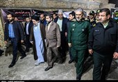 تجلیل از خانواده شهید مدافع امنیت در شوش دانیال به روایت تصویر