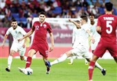تشویق تیم ملی فوتبال عربستان توسط هواداران قطری در دوحه!