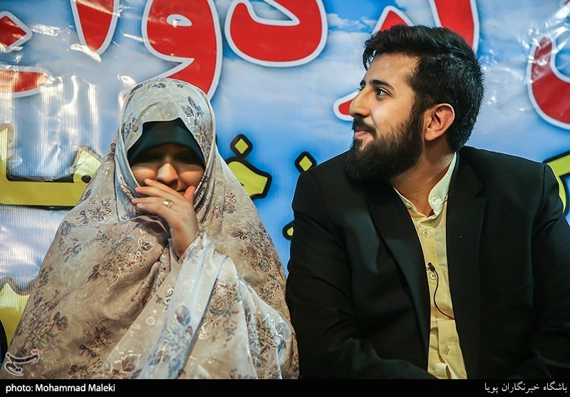 مراسم ازدواج یک زوج جهادگر در کوره آجرپزی تهران