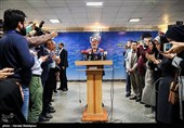 کنفرانس خبری عبدالرضا رحمانی فضلی وزیر کشور در وزارت کشور - محل ثبت‌نام داوطلبان یازدهمین دوره انتخابات مجلس شورای اسلامی