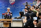 کنفرانس خبری عبدالرضا رحمانی فضلی وزیر کشور در وزارت کشور - محل ثبت‌نام داوطلبان یازدهمین دوره انتخابات مجلس شورای اسلامی