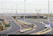 مراسم بهره برداری از فاز نخست احداث بزرگراه شهید نجفی رستگار