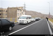 مراسم بهره برداری از فاز نخست احداث بزرگراه شهید نجفی رستگار