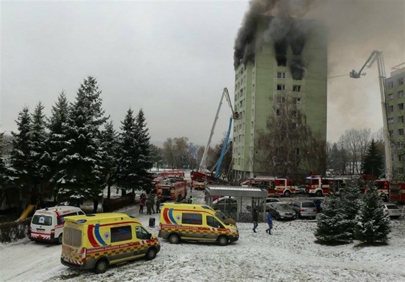 Deadly Blaze Tears through Slovakia High-Rise Block