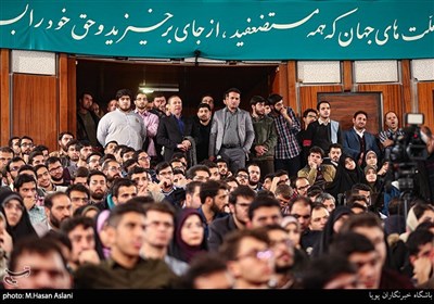  گرامیداشت روز دانشجو در دانشگاه تهران