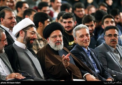 حضور حجت‌الاسلام سیدابراهیم رئیسی رئیس قوه قضاییه در دانشگاه تهران به مناسبت روز دانشجو