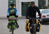 جانباز 65 درصد با دوچرخه به دور دنیا سفر میکند