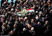 تشییع پیکر مرحوم سیدقاسم موسوی قهار مناجات‌خوان، شاعر و مداح اهل‌بیت(ع)