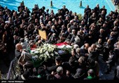 تشییع پیکر مرحوم سیدقاسم موسوی قهار مناجات‌خوان، شاعر و مداح اهل‌بیت(ع)