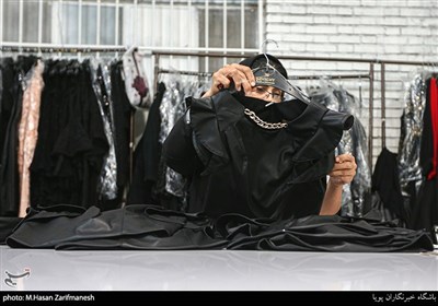 کارگاه تولید البسه ایرانی