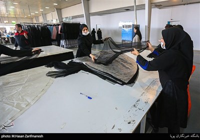 کارگاه تولید البسه ایرانی
