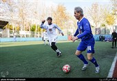 دیدار نمادین پیشکسوتان تیم های استقلال و پاس