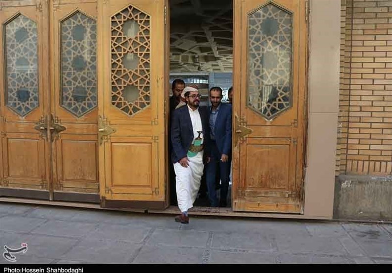 حضور سفیر یمن در ایران در حرم حضرت معصومه(س)+تصاویر