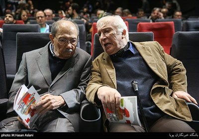 خسرو سینایی و منوچهر طیاب در جشنواره سینما حقیقت