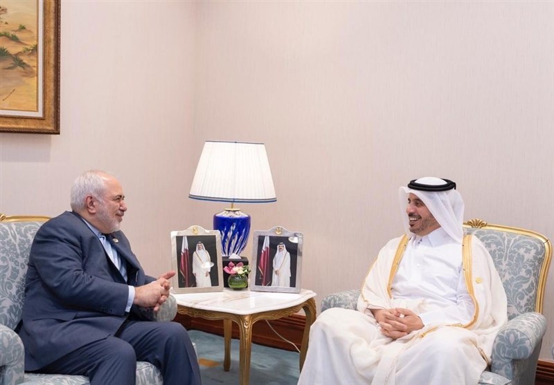 Iranian FM, Qatari PM Meet in Doha