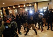 Hong Kong Mall Protests Flare with Leader Lam in Beijing