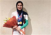 قهرمانی محیا دارابیان در مسابقات سنگ‌نوردی نوجوانان آسیا