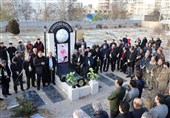 مراسم گرامیداشت بیست و چهارمین سالگرد اسطوره فوتبال اردبیل برگزار شد