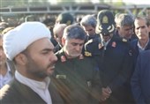 ایلام | آئین خاکسپاری فرمانده سابق سپاه دره شهر برگزار شد