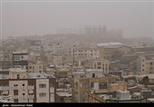 هوای کلانشهر اراک برای گروههای حساس ناسالم شد