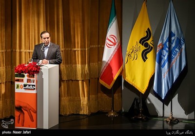 سخنرانی حسین انتظامی رئیس سازمان سینمایی مراسم اختتامیه سیزدهمین جشنواره بین‌المللی سینما حقیقت