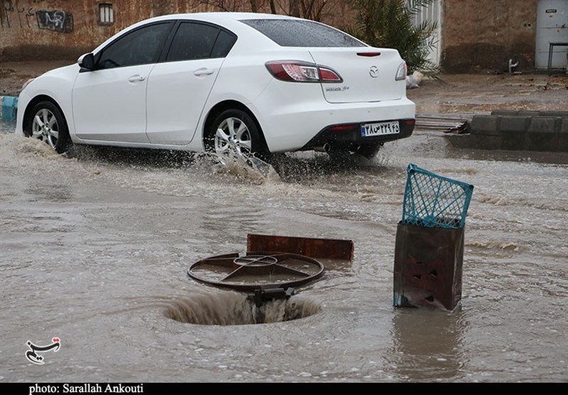 سیل , استان کرمان , باران , 