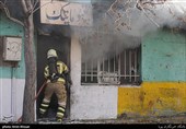 مصدومیت 3 معلم و 8 دانش آموز بر اثر آتش سوزی مدرسه‌ای در همدان