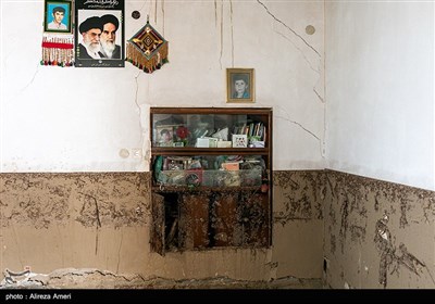 خسارات سیل در لامرد - فارس