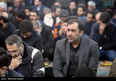 پیام تیرانداز مدیرعامل خبرگزاری فارس در مراسم ترحیم زهرا عبدالمحمدی خبرنگار فقید خبرگزاری فارس