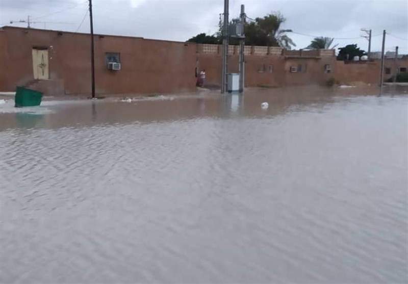 وعده مسئولان منطقه آزاد قشم برای جبران خسارات ناشی از بارندگی