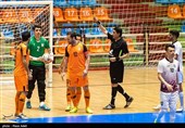 دیدار تیم های فوتسال مس سونگون و آذرخش بندر عباس