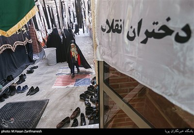 هیئت دختران انقلاب و یادبود شهید محمدحسین حدادیان