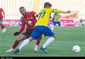 لیگ برتر فوتبال| تساوی یک نیمه‌ای تراکتور و نفت مسجدسلیمان