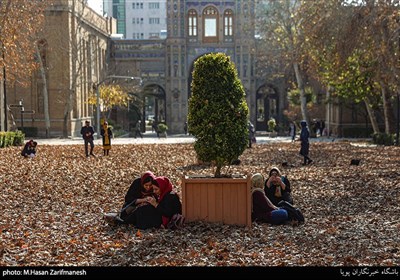 فصل پاییز-میدان مشق تهران