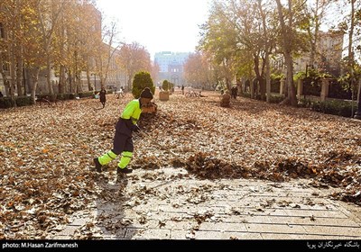 فصل پاییز-میدان مشق تهران