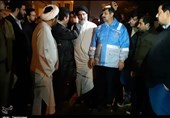 بازدید شبانه نماینده ولی‌فقیه در خوزستان از مناطق آب‌گرفته اهواز +فیلم