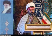 سخنرانی حجت الاسلام نیک صفت امام جماعت مسجد محمدی در مراسم هجدهمین یادواره شهدای بسیج مسجد محمدی 