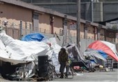 &quot;بی‌خانمان‌های پرتعداد آمریکایی&quot; باعث شیوع گسترده‌تر و سریع‌تر کرونا در این کشور + فیلم و تصاویر